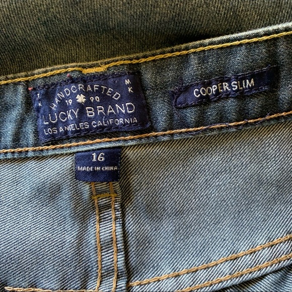 Lucky Brand Cooper Slim Big Boy Jeans - Picture 4 of 6